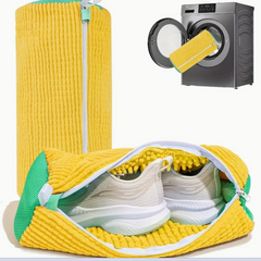 1pc Reusable Plastic Shoe Laundry Bag - Cleaning Kit for Sneakers, Stain Removal Without Charging or Batteries