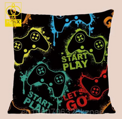 Video Game Pillowcase Home Room Decor Gamepad Cushion Cover Gamer Controller Pillowcase Gamer