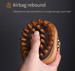 Classic and Easy-to-Use Meridian Brush Massage Brush for the Whole Body, Burning Fat and Rubbing the Abdomen, Clearing the Meridians, and Scraping the Liver and Gallbladder Meridians on the Legs