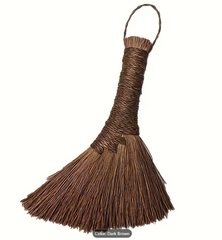 Premium Handcrafted Natural Palm Broom - Ideal for Bedroom & Carpet Cleaning, Essential Household Cleaning Tool