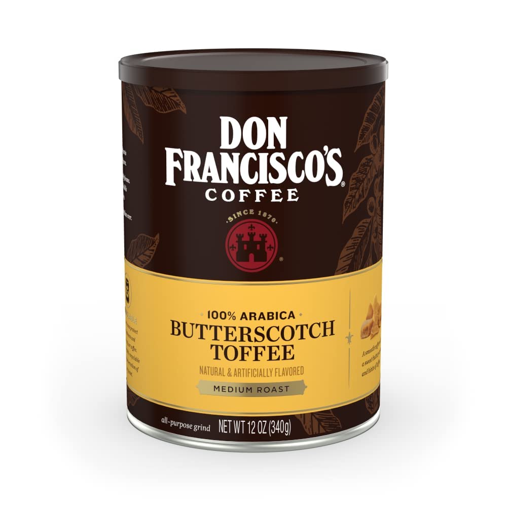 Don Francisco's Butterscotch Toffee Flavored Ground Coffee