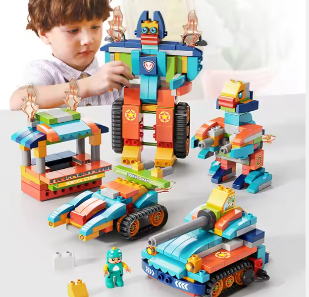 123 first-grade Puzzle Large Building blocks