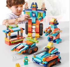 123 first-grade Puzzle Large Building blocks