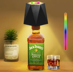 1pc USB Rechargeable LED Table Lamp - Touch Control Wine/Beer Bottle Design