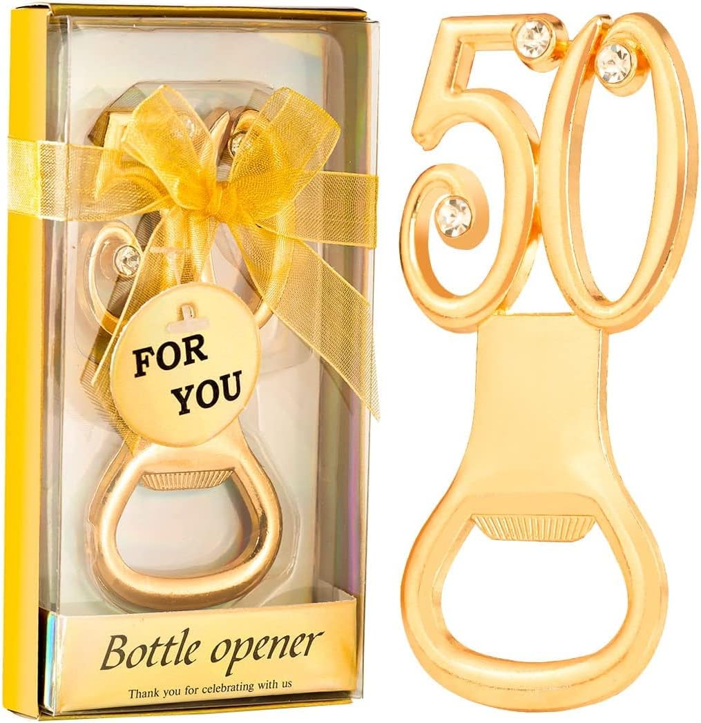 50th Birthday Party Favors or 50th Wedding Anniversary Party Gifts