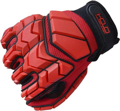 Anti Vibration Work Gloves Men TPR Impact Reducing Mechanic Gloves SBR Fingers & Palm Padded Safety Work Gloves