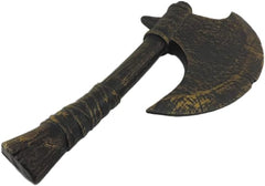 Barbarian Medieval Viking Hand Axe Tomahawk Costume Accesory Black