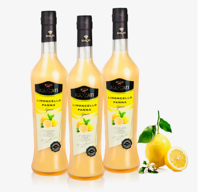 CREAM LIMONCELLO OF CAPRI SORRENTO (BOX 3 BOTTLES)