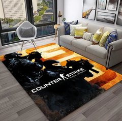 CS GO,Counter Strike Game Gamer 3D Carpet Rug for Home Living Room