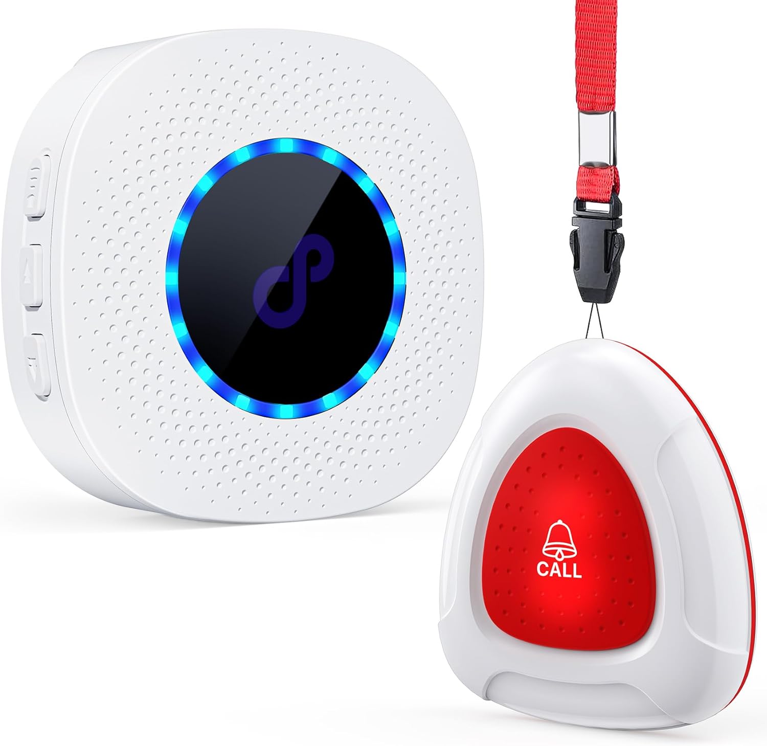 Caregiver Pager Wireless Call Buttons for Elderly Monitoring, Nurse Em ...