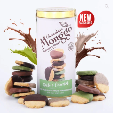 Chocolate Monggo Indonesia's Finest Chocolate SABLE O' CHOCOLAT 145g