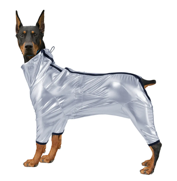 Dog Clothing Spring And Autumn Small Medium-Sized Large Dog Four-Legged Full Package Waterproof Space Suit