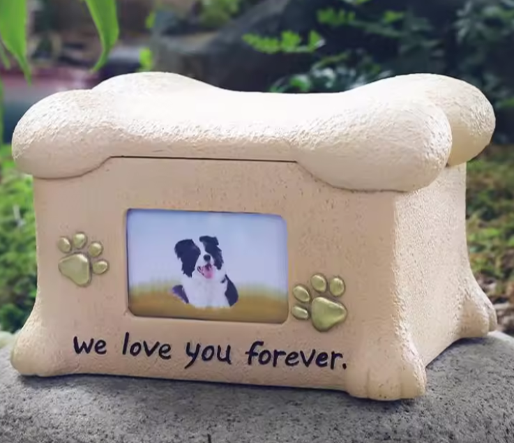 Dog Funeral Box Memorial Storage