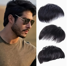 Easy-to-Wear, Multi-Purpose Wigs for All Hair Types, Sporty Style, High-Temperature Fiber Material, Enhances Density & Thickness, with Clip-On Design