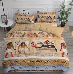 Egyptian Glamour Duvet Cover Set