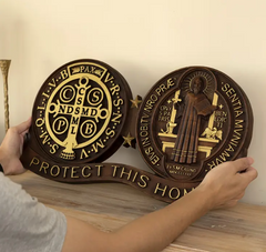 Exquisite St. Benedict Exorcist Medal Figurine