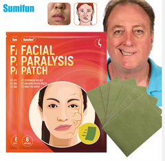 Facial paralysis traction plaster acupoint massage facial stiffness dredging