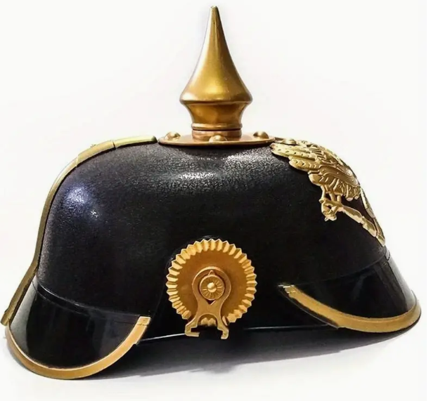 German Prussian Style Plastic Helmet Cosplay Prop