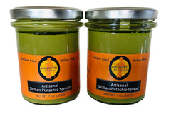 Giannetti Artisans Imported Sicilian Pistachio Spread with NO PALM OIL & 55% Sicilian Pistachio