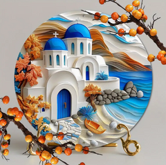 Product Description: Aluminum Greek-Inspired Building Decor