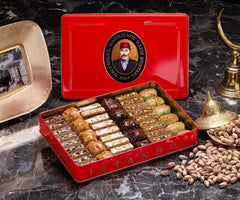 HAFİZ MUSTAFA 1864 HM1864 Mixed Special Metal Tin Box (L Box)