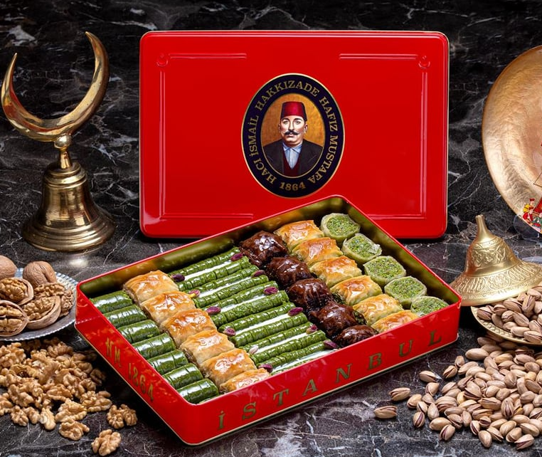 Premium Baklava Assortment (L Metal Box )