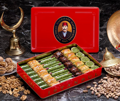 Premium Baklava Assortment (L Metal Box )