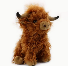 Heartwarming Highland Cattle Plush Toy