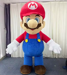 Hot Inflatable Super Mario Luigi Mascot Costume