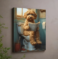 Ideal Gift for Dog Lovers, Photo Frame, Unique Interior Design Accent for Living Spaces