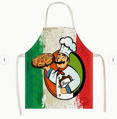 Italian Chef Theme Apron