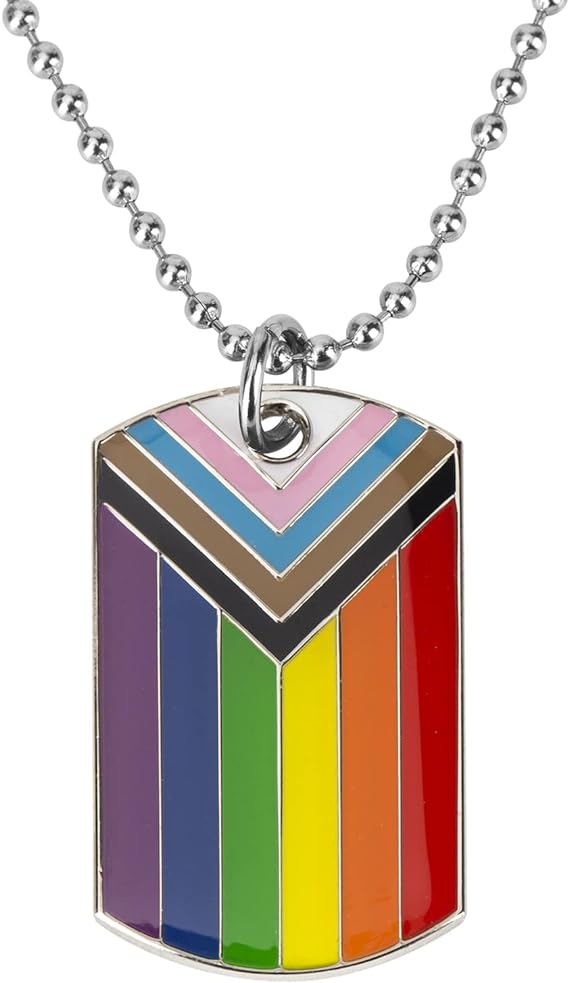 GBT Necklace Gay Pride Gift Rainbow Pride Necklace LGBT Jewelry Pride Gift