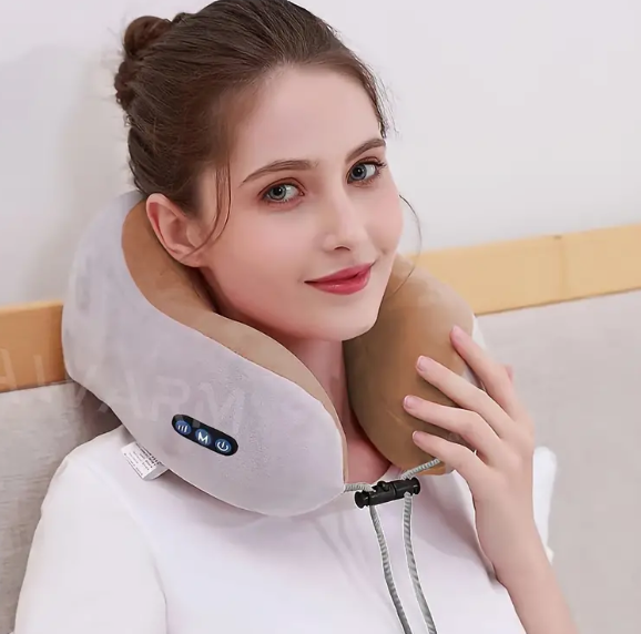 Luxury Electric Neck Pillow and Massager - Elevate Your Comfort