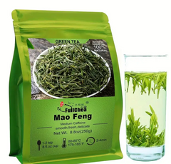 Maofeng Chinese Green Tea - Fresh, Floral, and Delicately Aromatic Loose Leaf Tea