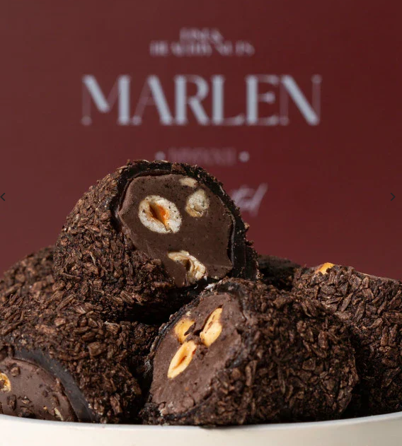 Marlen Cocoa Hazelnut Ottoman Wrapped Turkish Delight 1000G