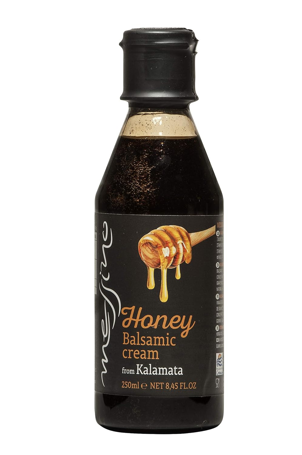 Messino Honey Balsamic Vinegar Glaze imported from Greece, 250 ml