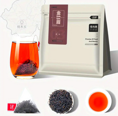 2pcs Mount Wuyi Jinjunmei Black Tea, 50packs*2bags, Stomach Nourishing Black Tea