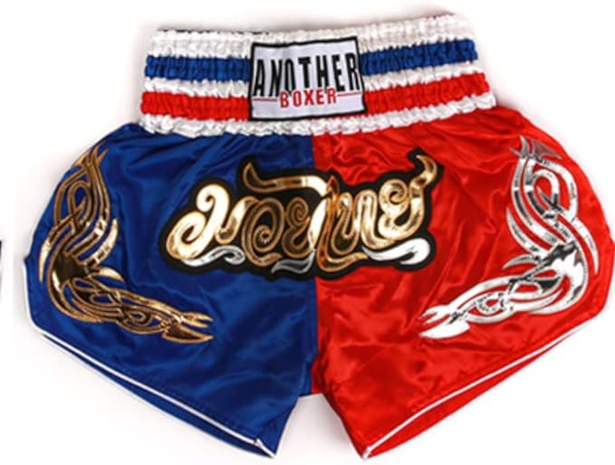 Muay Thai Shorts for Men Women Boxing Kickboxing MMA BJJ Fight Clothing Training Workout Exercise Trunk