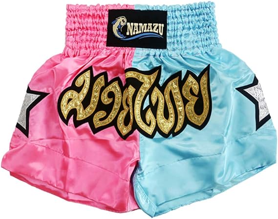 Muay Thai Shorts for Men and Women, High Grade MMA Gym Boxing Kickboxing Shorts