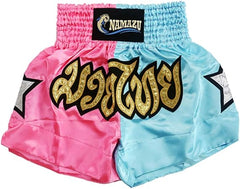 Muay Thai Shorts for Men and Women, High Grade MMA Gym Boxing Kickboxing Shorts