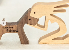 Personalized Dog Name Wooden Ornaments Memorial Gift