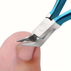 Precision Professional Nail Clippers - Safe Ingrown Paronychia Correction, Ultra-Sharp Thick Nail Trimmer & Edge Cutter for Perfect Manicure & Pedicure