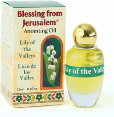 Anointing Oil with Biblical Spices from Jerusalem, Lily of The Valleys 0.4oz | 12ml