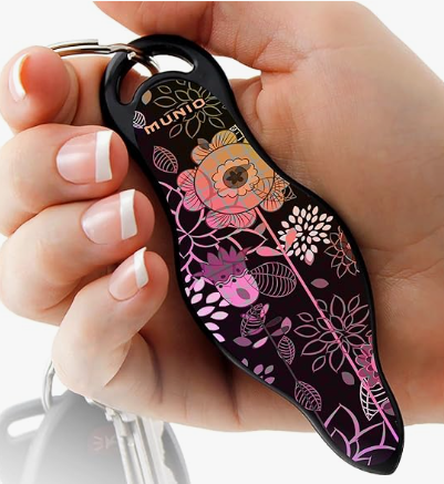 Self Defense Keychain Kit - Self Protection Personal Safety Essentials, Portable Defense Kubotan for Women