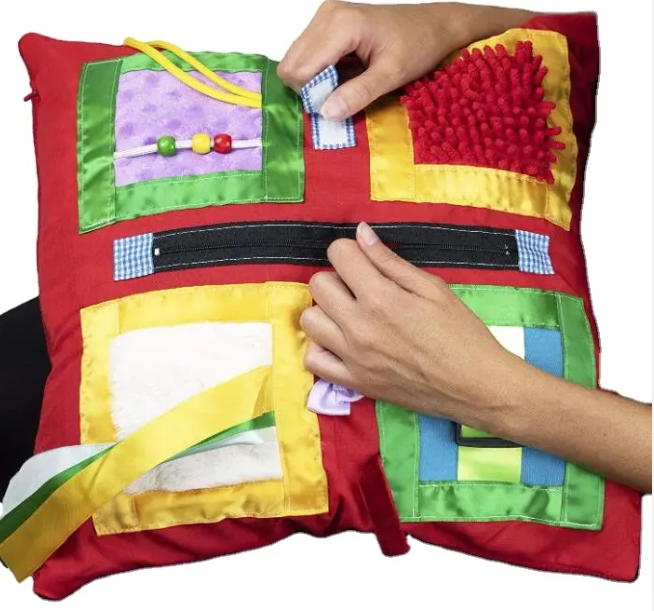 Sensory Fidget Blanket for Adults with Dementia Activities