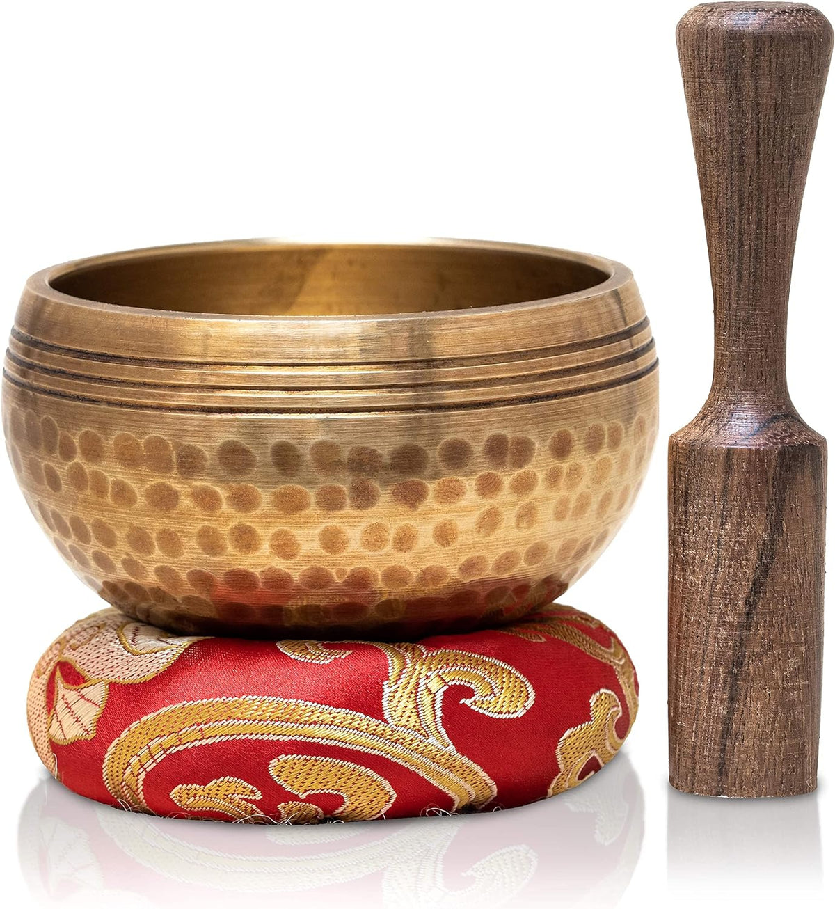 Tibetan Singing Bowls Set~ Meditation Sound Bowl hand Hammered in Nepal For Yoga, Meditation, Mindfulness, Healing & Chakra balancing~ (3 inch)