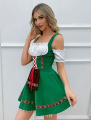 Celebrate Oktoberfest with the Timeless Vintage Beer Dirndl Dress