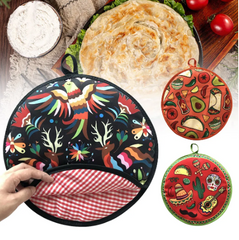 Tortilla Warmer Pouch Mexican Food Warming Trays