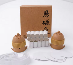 Traditional chinese Medicine Moxibustion Massager with mini moxa sticks Body warmer moxa device