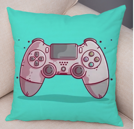 Video Game Pillowcase Home Room Decor